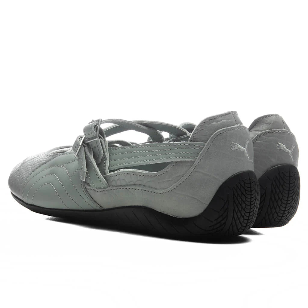 Womens Speedcat Ballet Croc PUMA White Vapor Gray