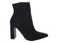 Botines Roze de Gamuza Negro para Mujer