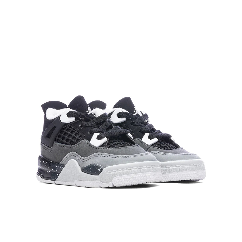 Air Jordan 4 Retro TD Fear Black White Anthracite Black