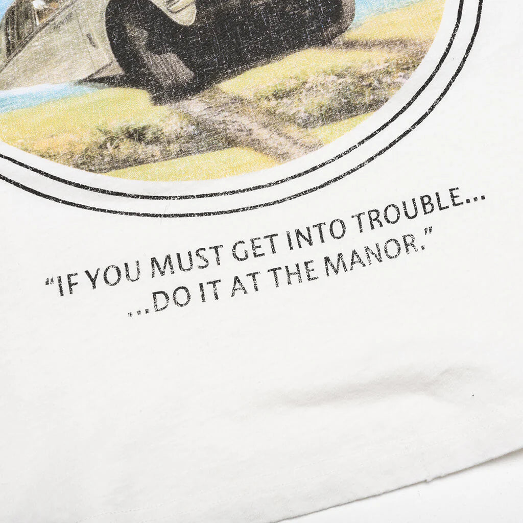 Revere Manor T Shirt Aged White