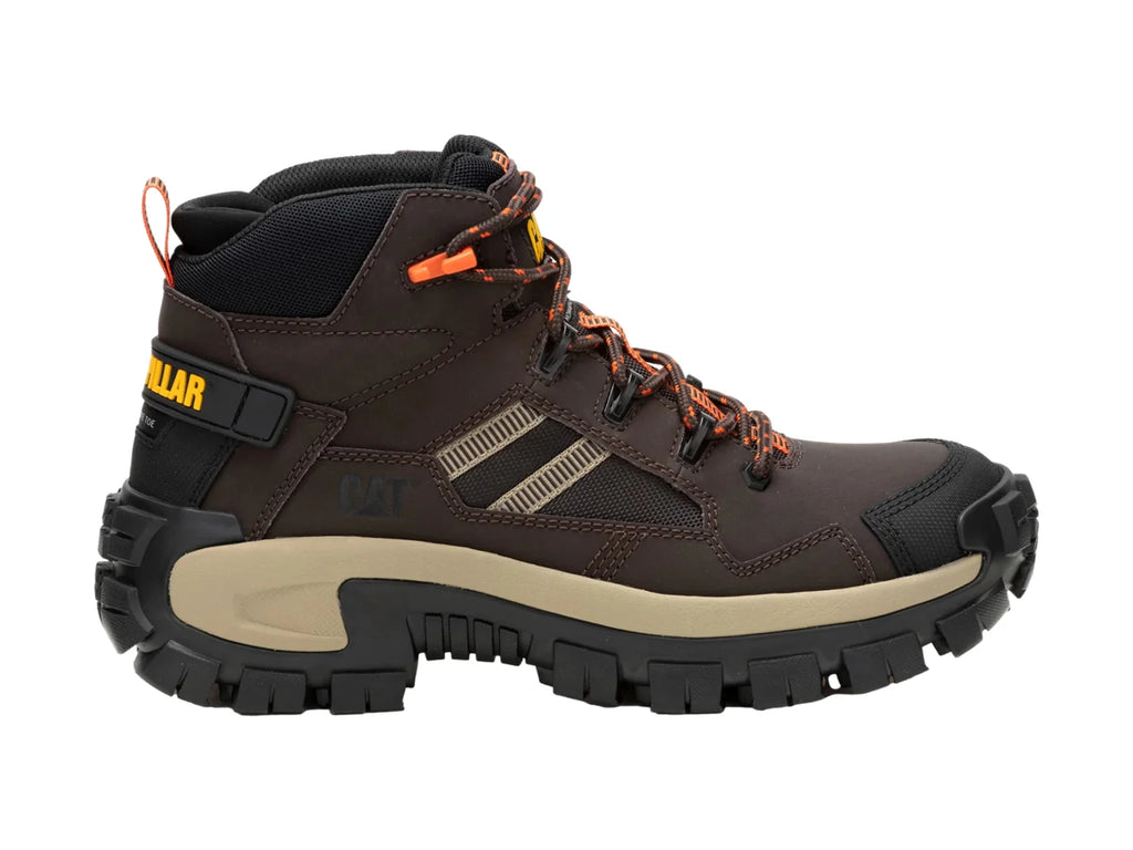 Botas Caterpillar Invader Mid Vent Color Café para Hombre