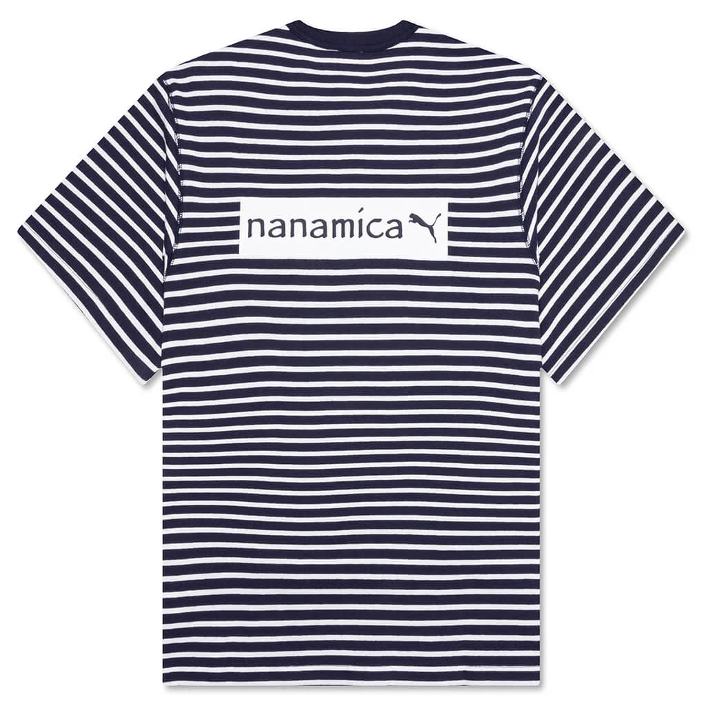 Puma x Nanamica Striped Tee Blue