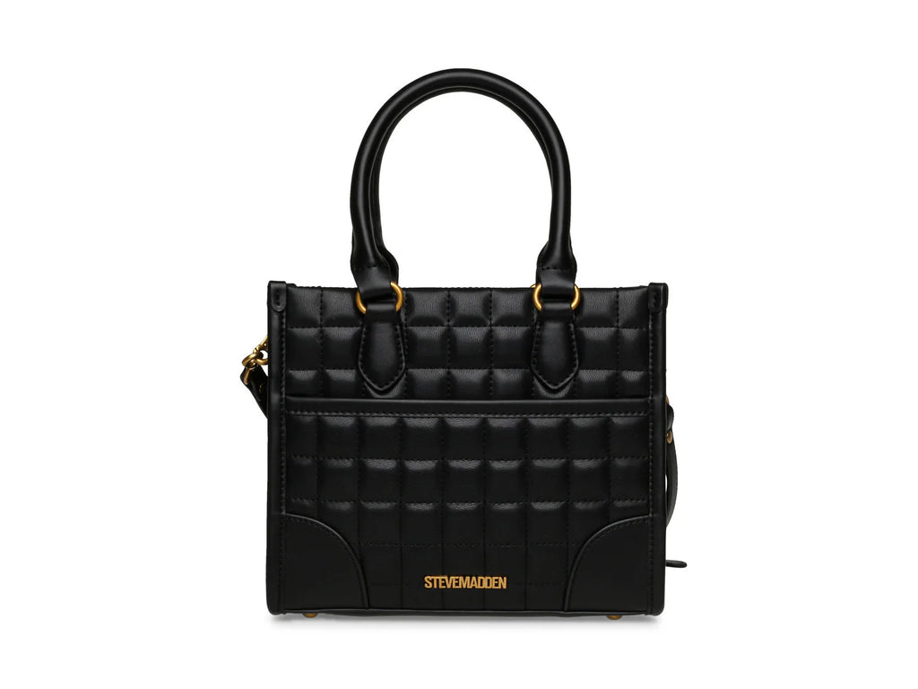 Bolsa Steve Madden Bmassi Negro Dorado para Mujer