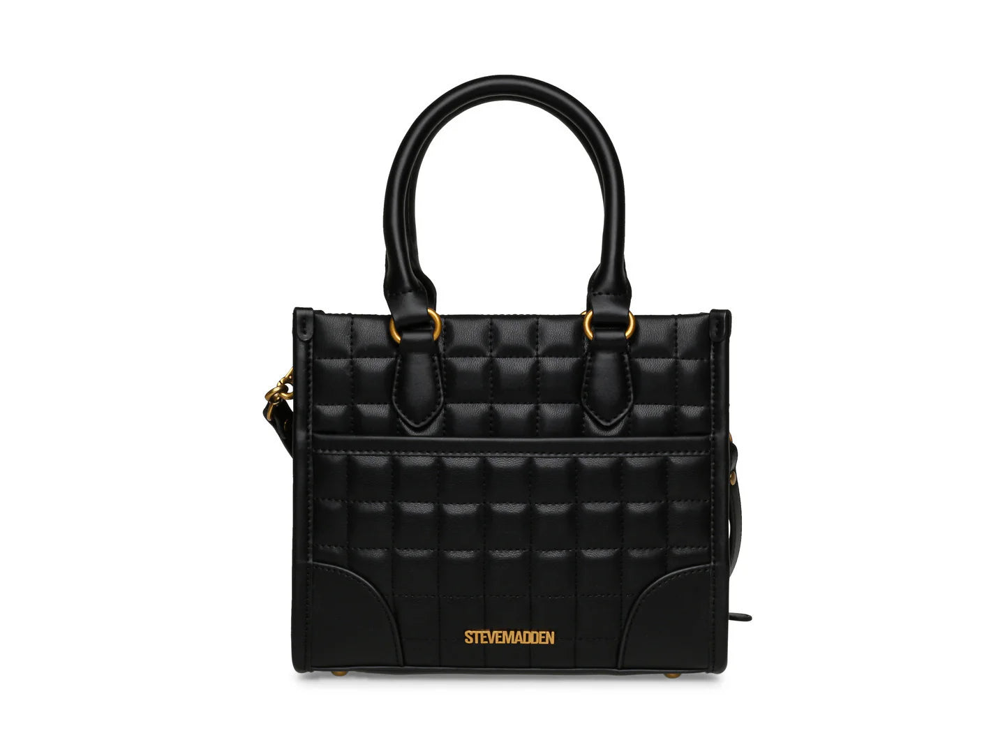 Bolsa Steve Madden Bmassi Negro Dorado para Mujer