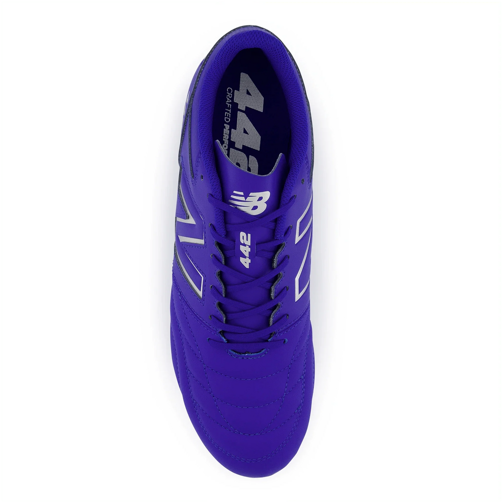 New Balance 442 V2 Team FG Firm Ground Soccer Cleats Blue