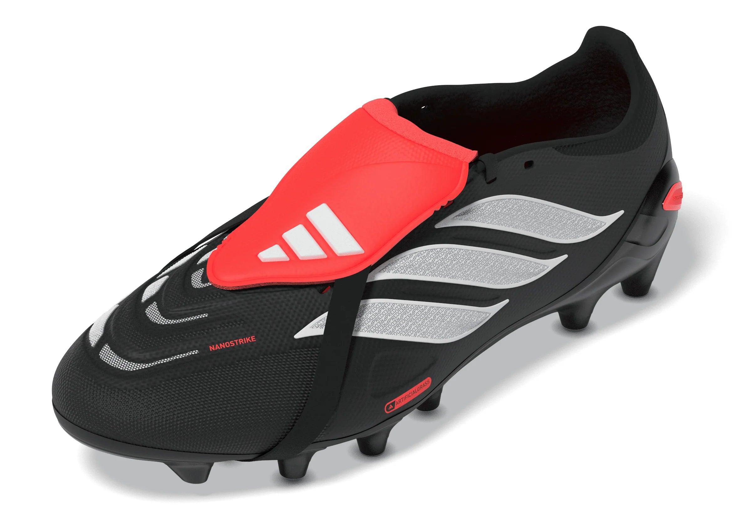 adidas Predator League Fold Over Tongue AG Artificial Ground Mens Soccer Cleats Black