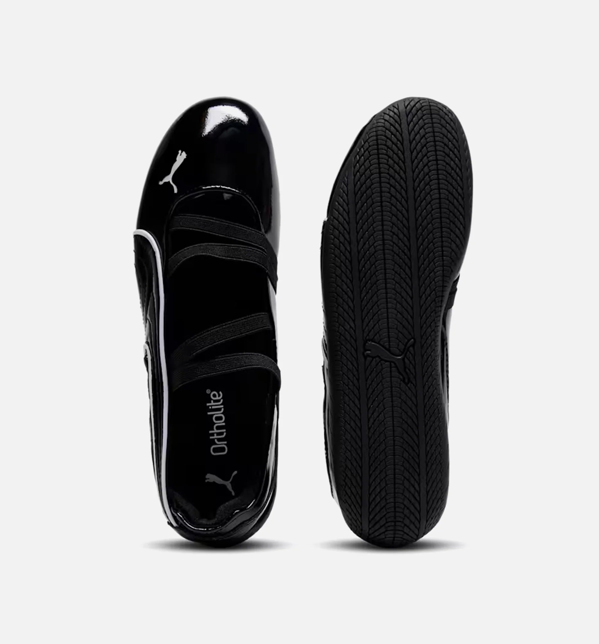 Speedcat Ballet Glossy Womens Lifestyle Shoe Black Glossy