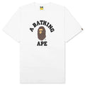 College Tee White