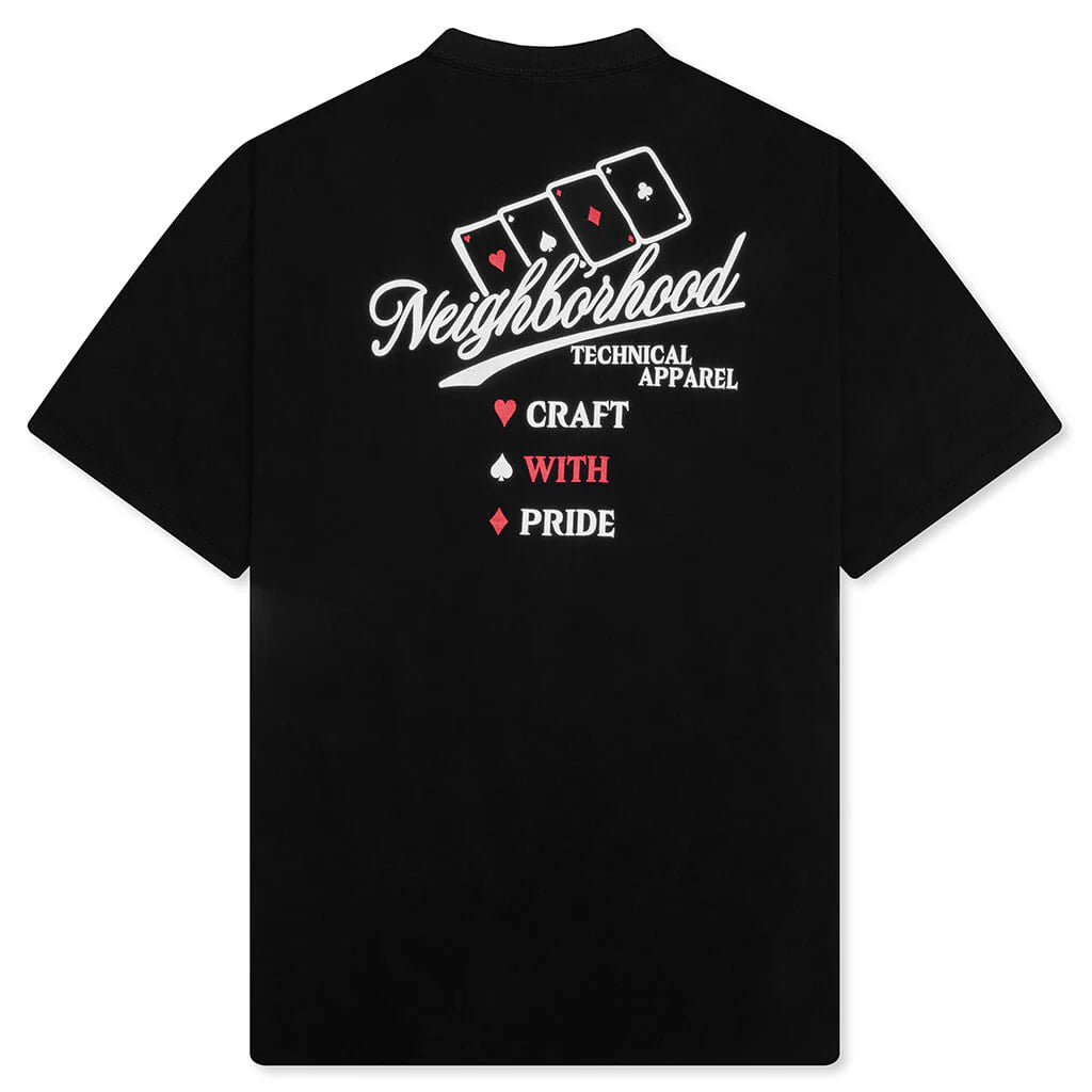 NH S S Tee 8 Black