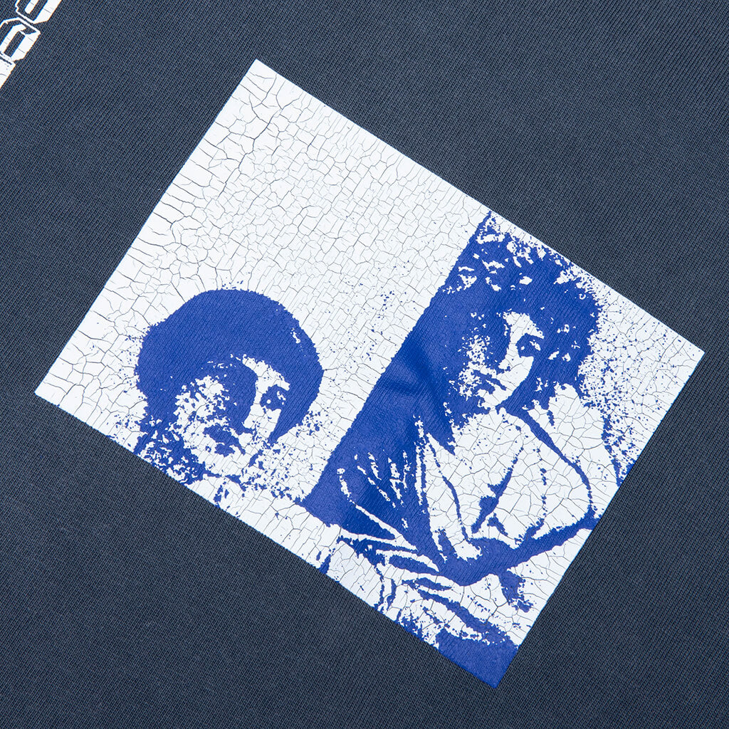 Id Rather Tee Vintage Blue