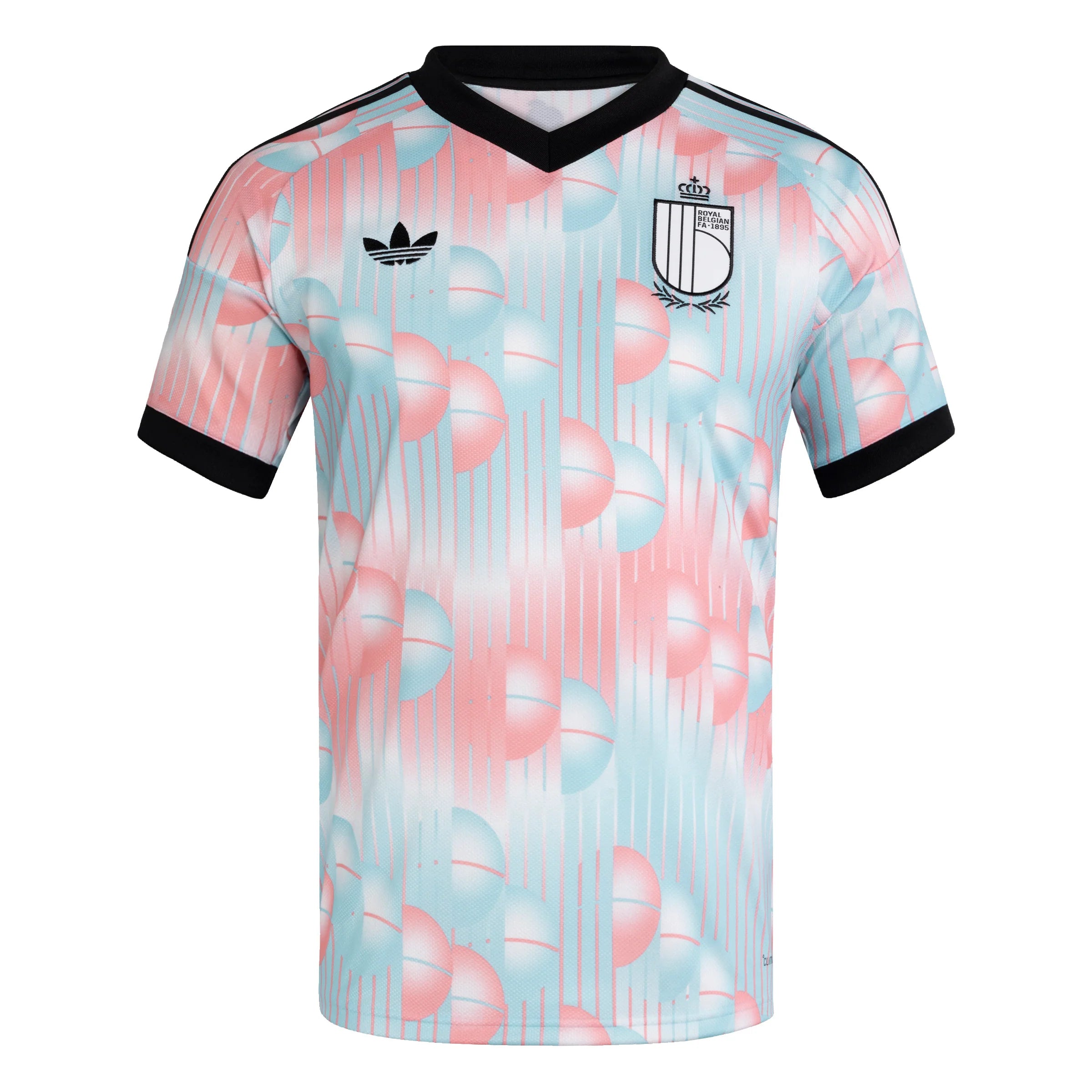 adidas Belgium Away Mens Soccer Jersey 2026 Blue Black