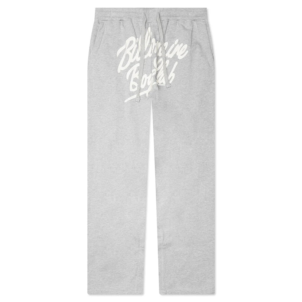 BB Script Lounge Pants Heather Grey