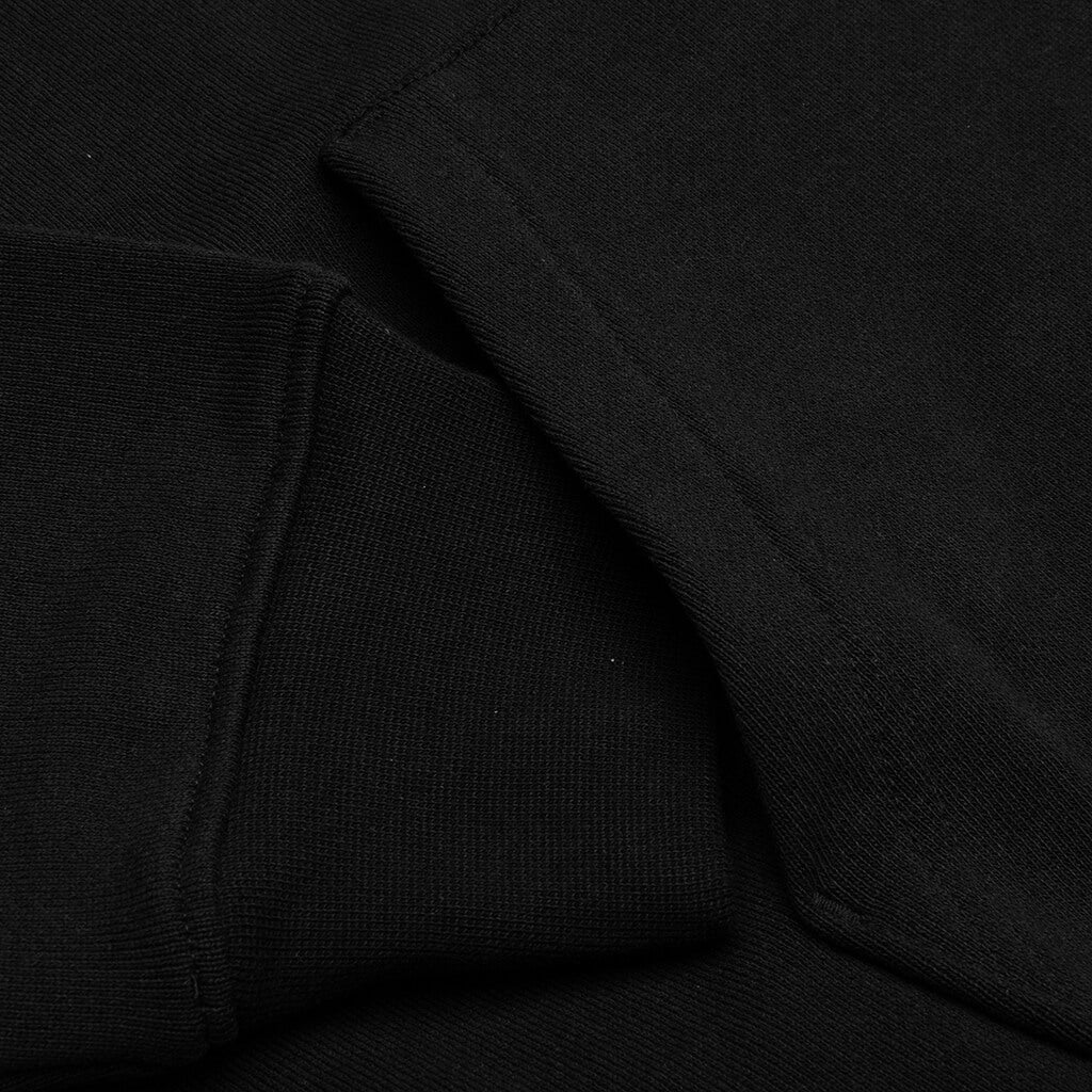 Flight Fleece Pullover Hoodie Black Sail