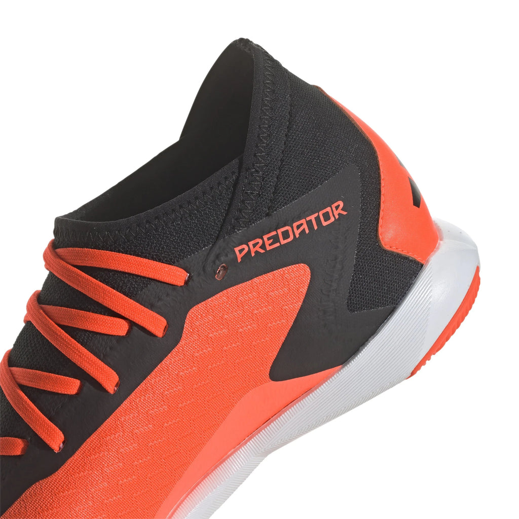 adidas Predator Accuracy3 IN Indoor Soccer Shoes Solar Orange Black