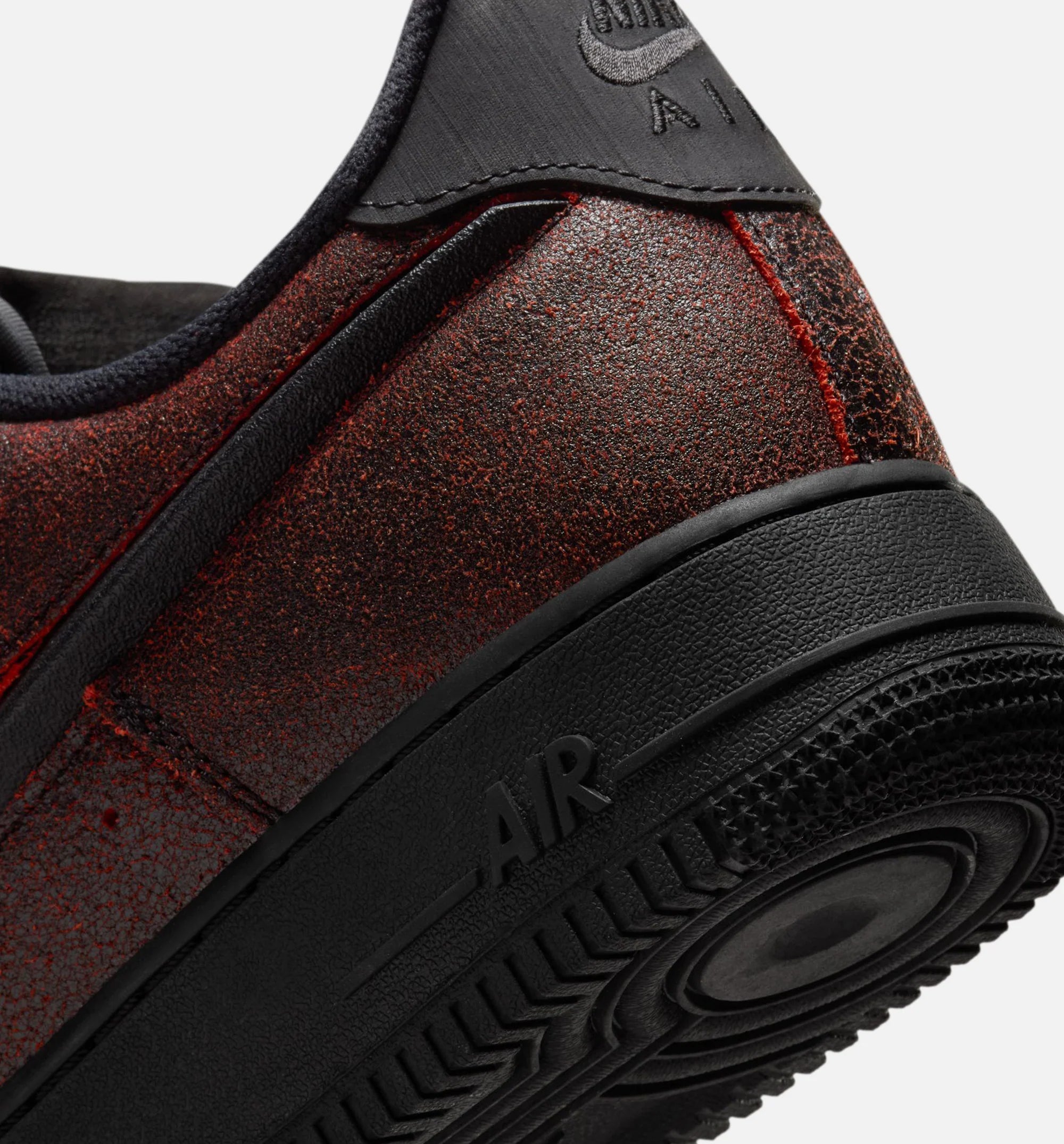 Air Force 1 Low Halloween Mens Lifestyle Shoe Black Crimson
