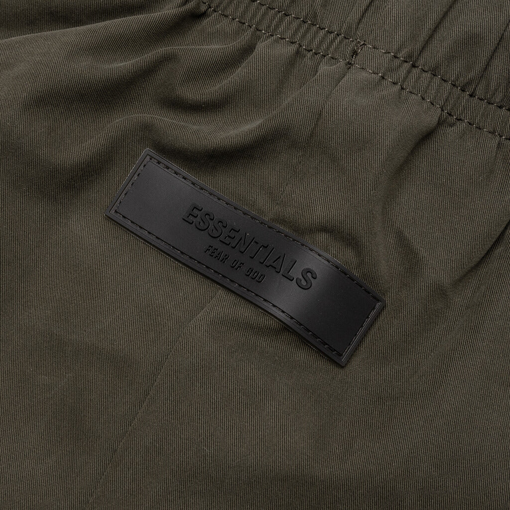Kids Relaxed Corduroy Trouser Off Black