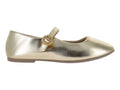 Zapatos Planos Tropicana Color Oro para Niña