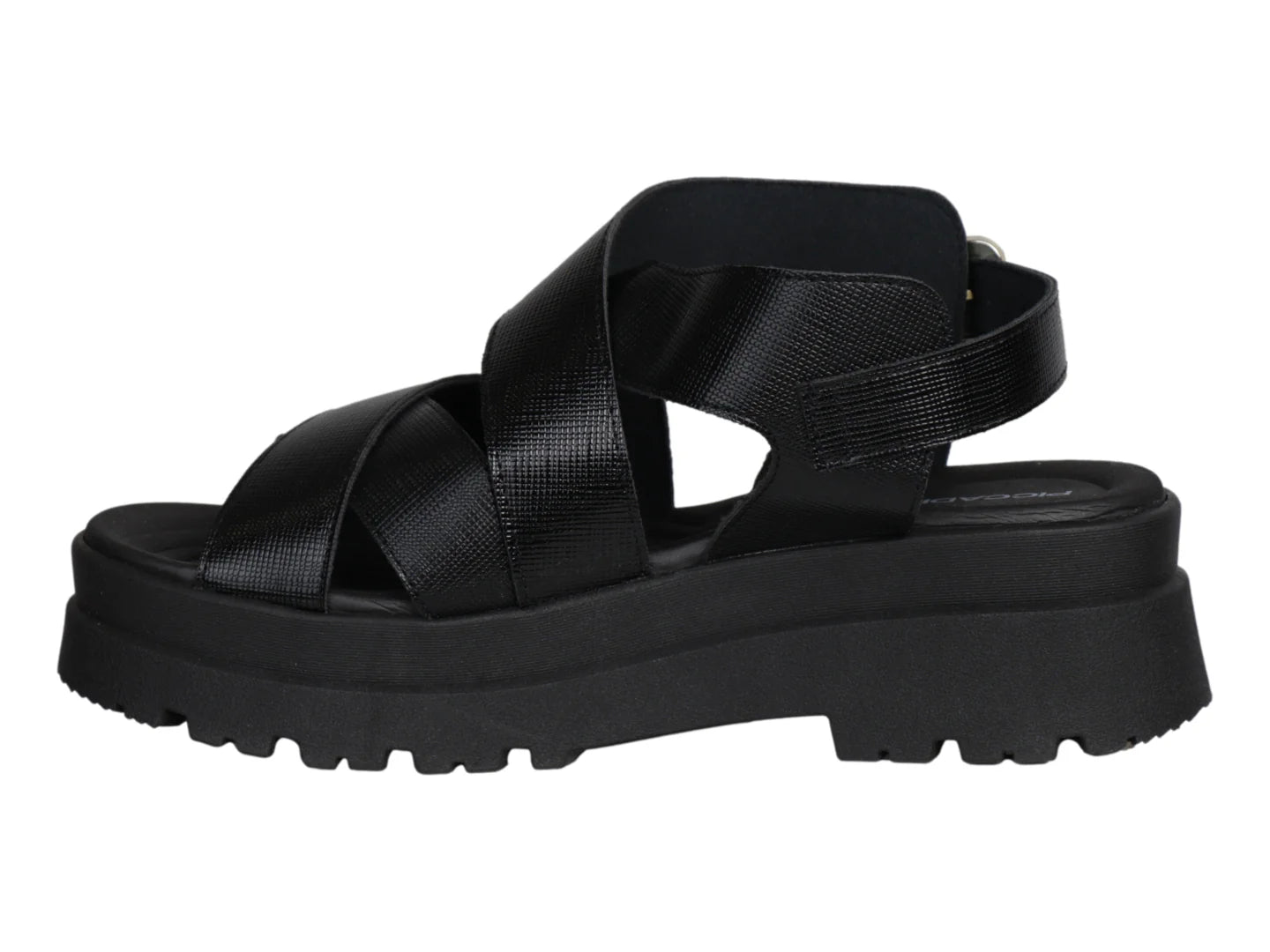 Sandalias Piccadilly Plataforma Negro para Mujer