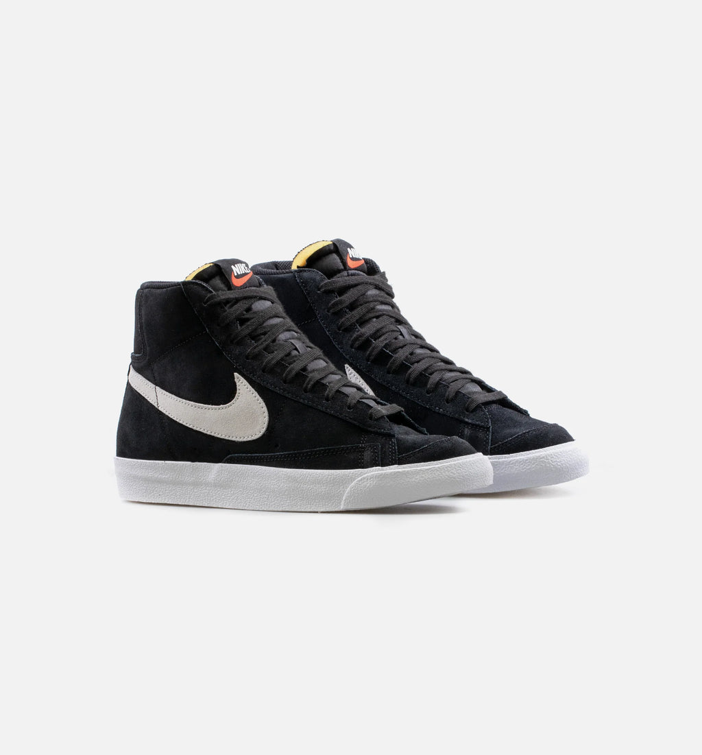 Blazer Mid 77 Suede Mens Lifetsyle Shoe Black White