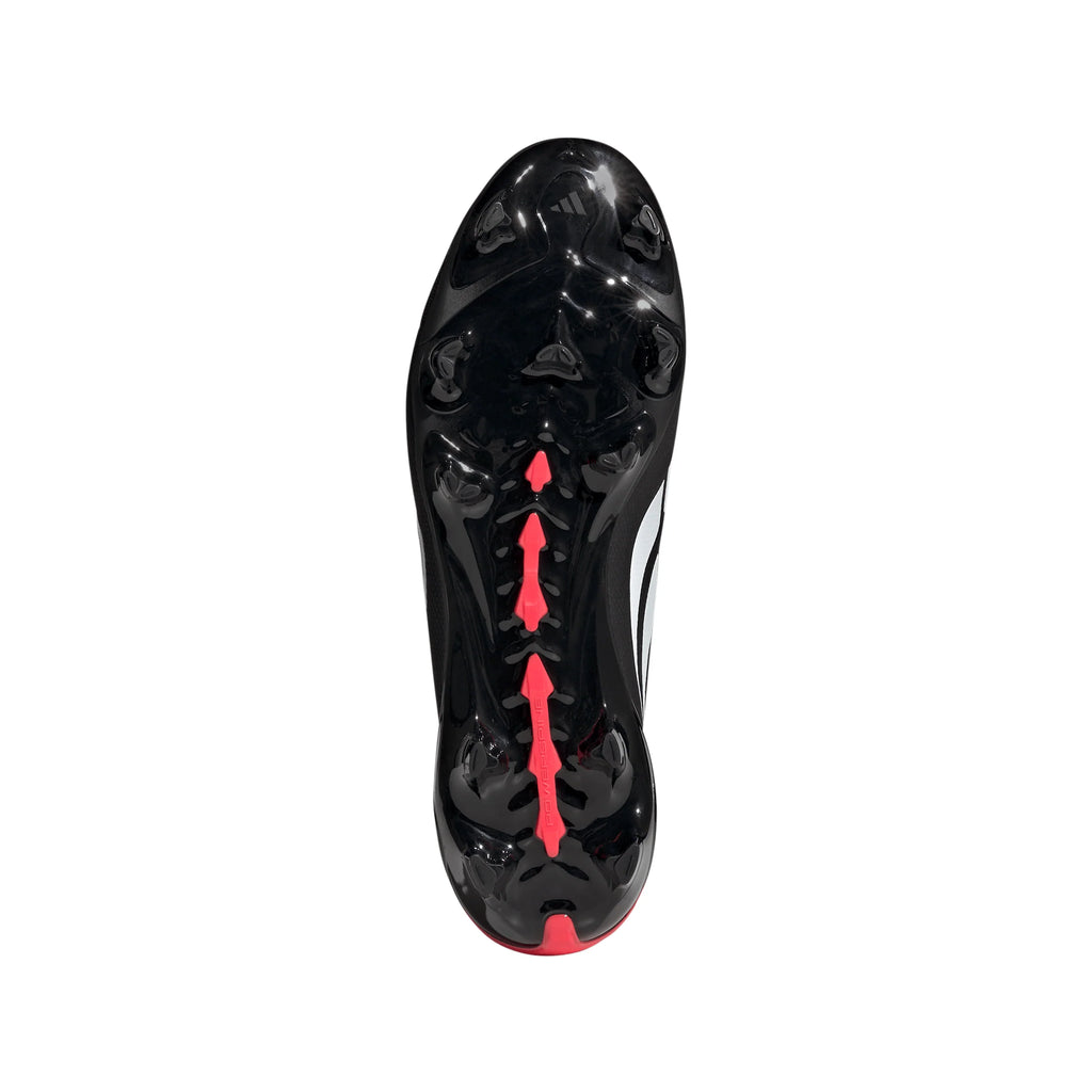 adidas Predator League FG Firm Ground Mens Soccer Cleats Black White Red