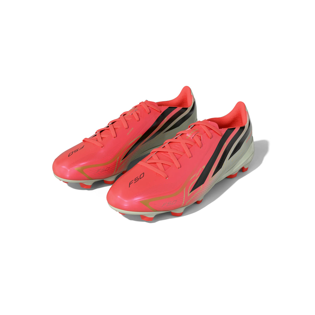 adidas F50 Hyperfast League Firm Ground Mens Soccer Cleats Turquesa Black Gold