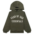 Kids Fleece Hoodie Military