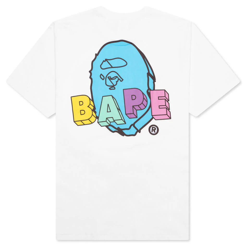 Bape Popsicle Tee White