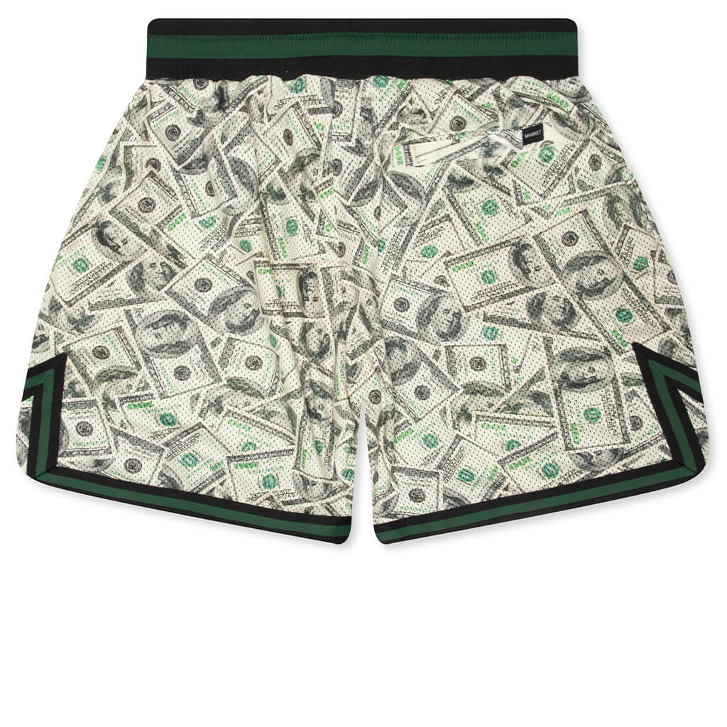 Money Arc Game Shorts Multi