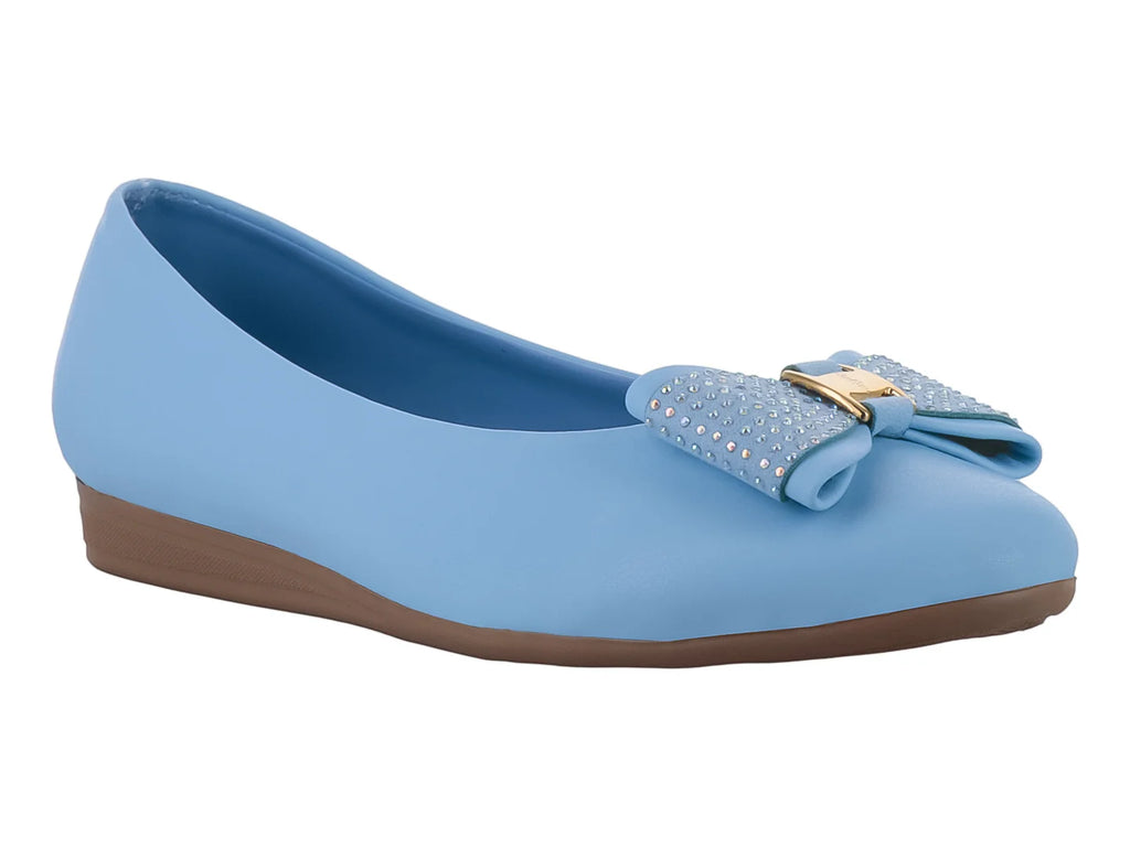 Zapatos Ballerinas MELIANA Azul Opalo para Niña