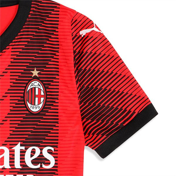 PUMA Mens AC Milan Home Jersey 23