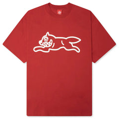 Street Life S S Knit Tee Pompeian Red