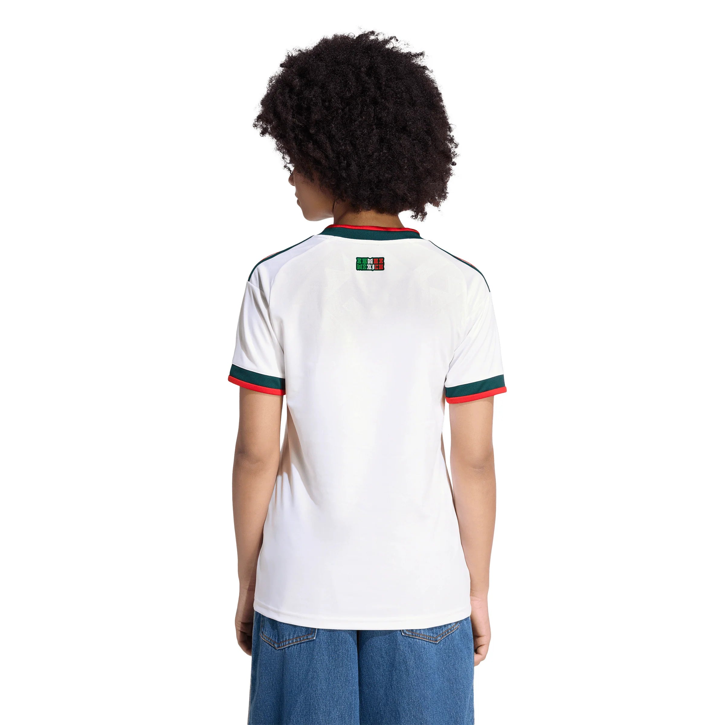 adidas Mexico Away Womens Soccer Jersey 2026 White