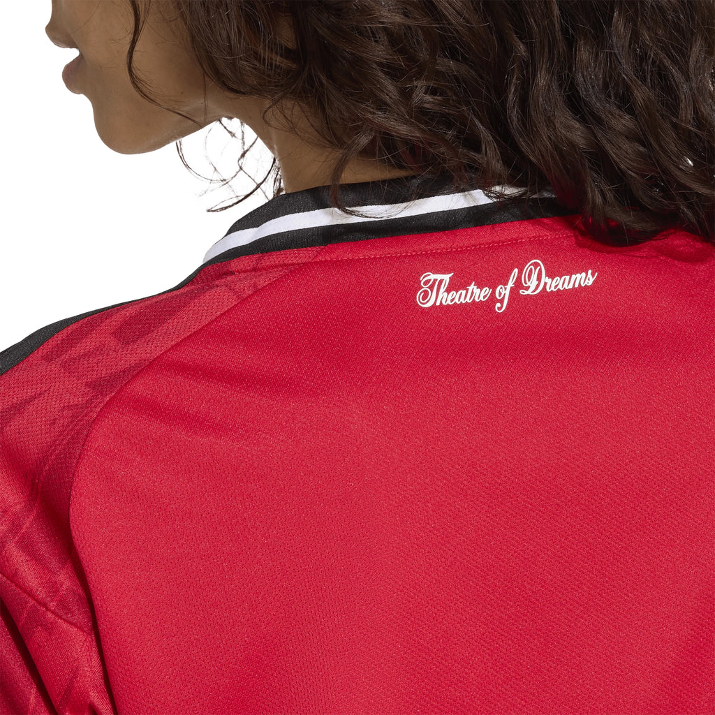 adidas Manchester United Home Womens Soccer Jersey 25 26 Red