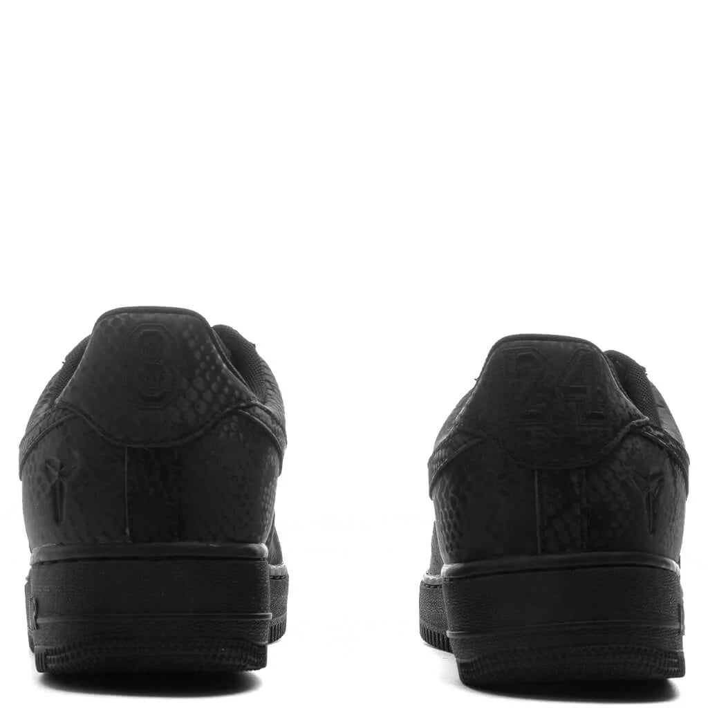 Nike x Kobe Bryant Air Force 1 Low Triple Black Black Black