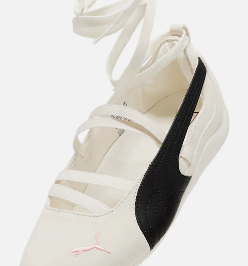 Speedcat Ballet x Rosé Womens Lifestyle Shoe Warm White Puma Black Frosty Pink