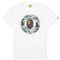 Woodland Camo Busy Works Tee White