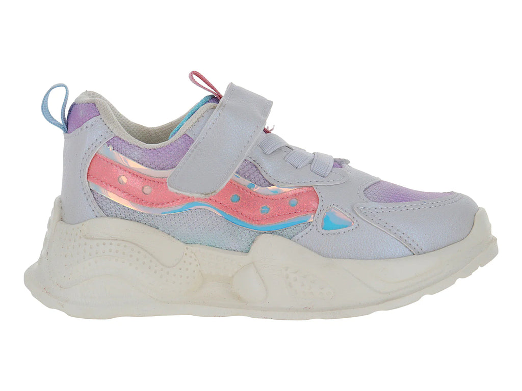 Tenis Makena Tornasol Hueso para Niña