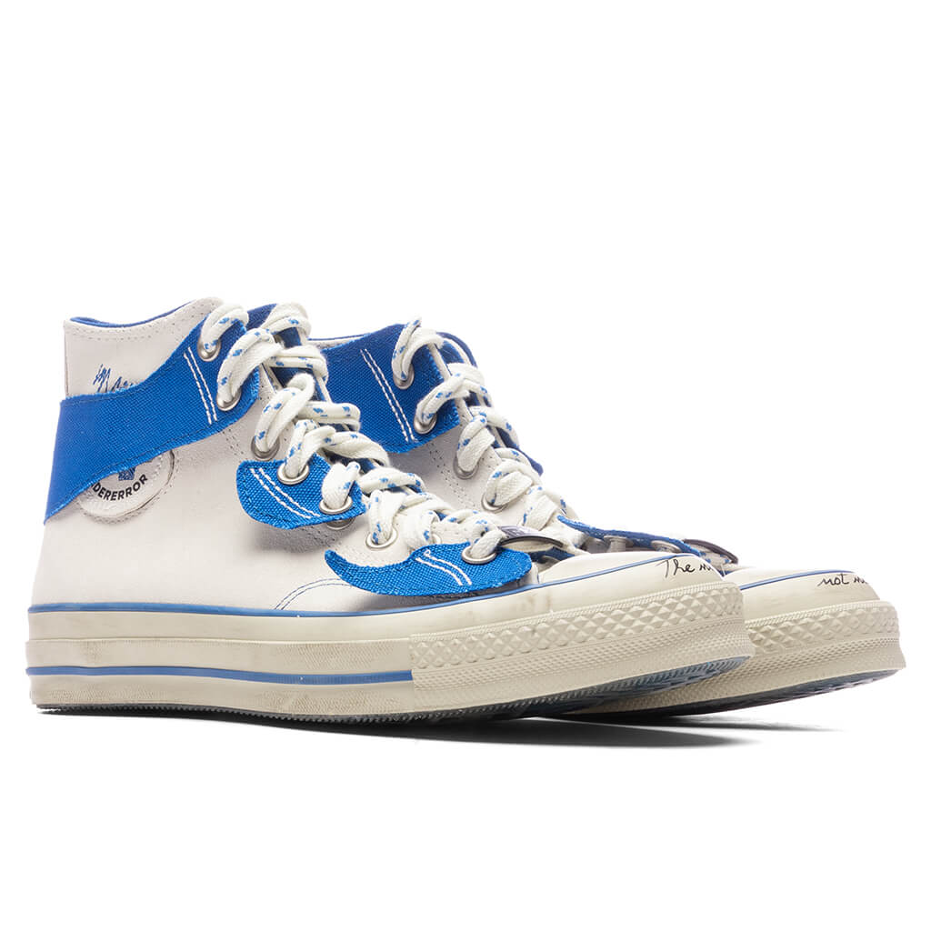 Converse x Ader Error Chuck 70 Hi White Imperial Blue Black