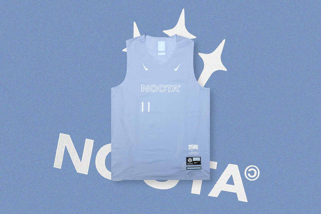 NOCTA Jersey Cobalt Bliss White