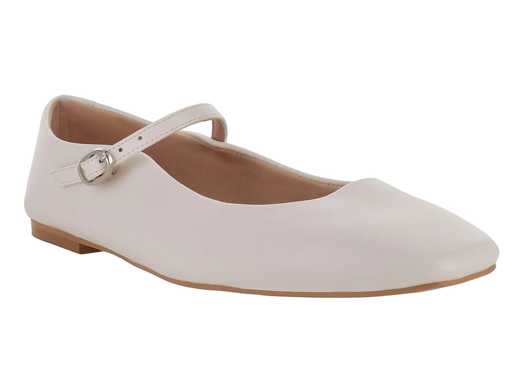Zapatos Ballerina Senties Latte para Mujer