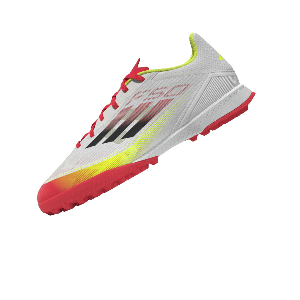 adidas F50 League Turf Boots White Black