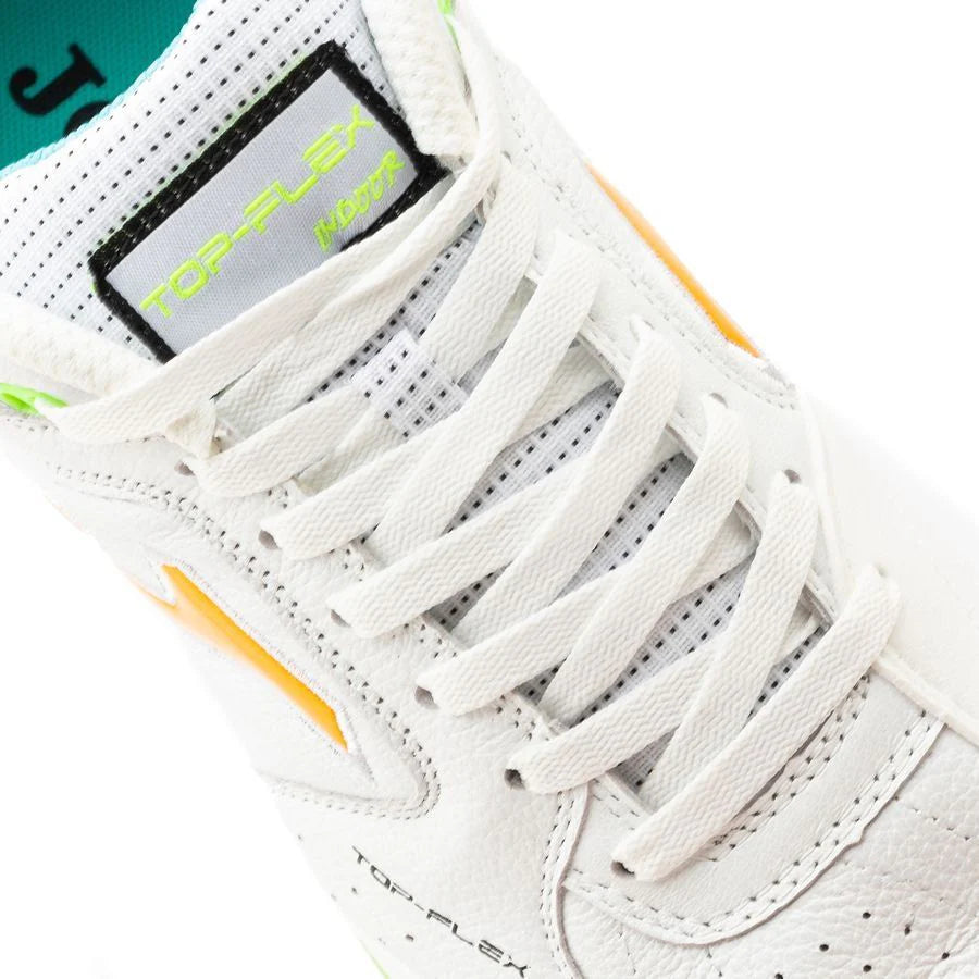 JOMA Top Flex Rebound 2332 IN Indoor Soccer Shoes White Orange