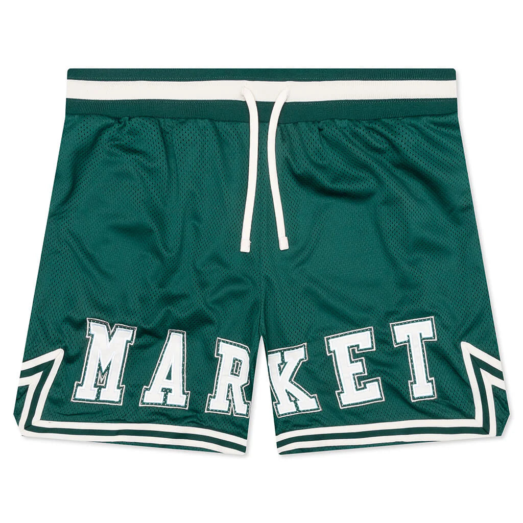 Market International Game Shorts Deep Emerald