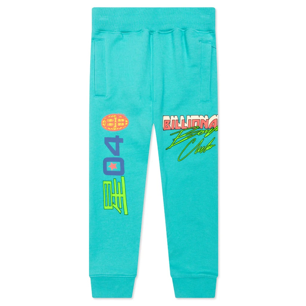 Kids BB Circuit Sweatpants Bright Aqua