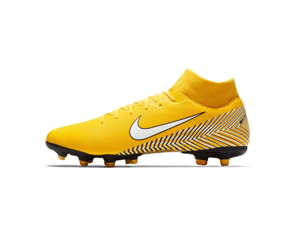 Nike Neymar Superfly 6 Academy FG MG Mens Soccer Cleats Yellow White Black