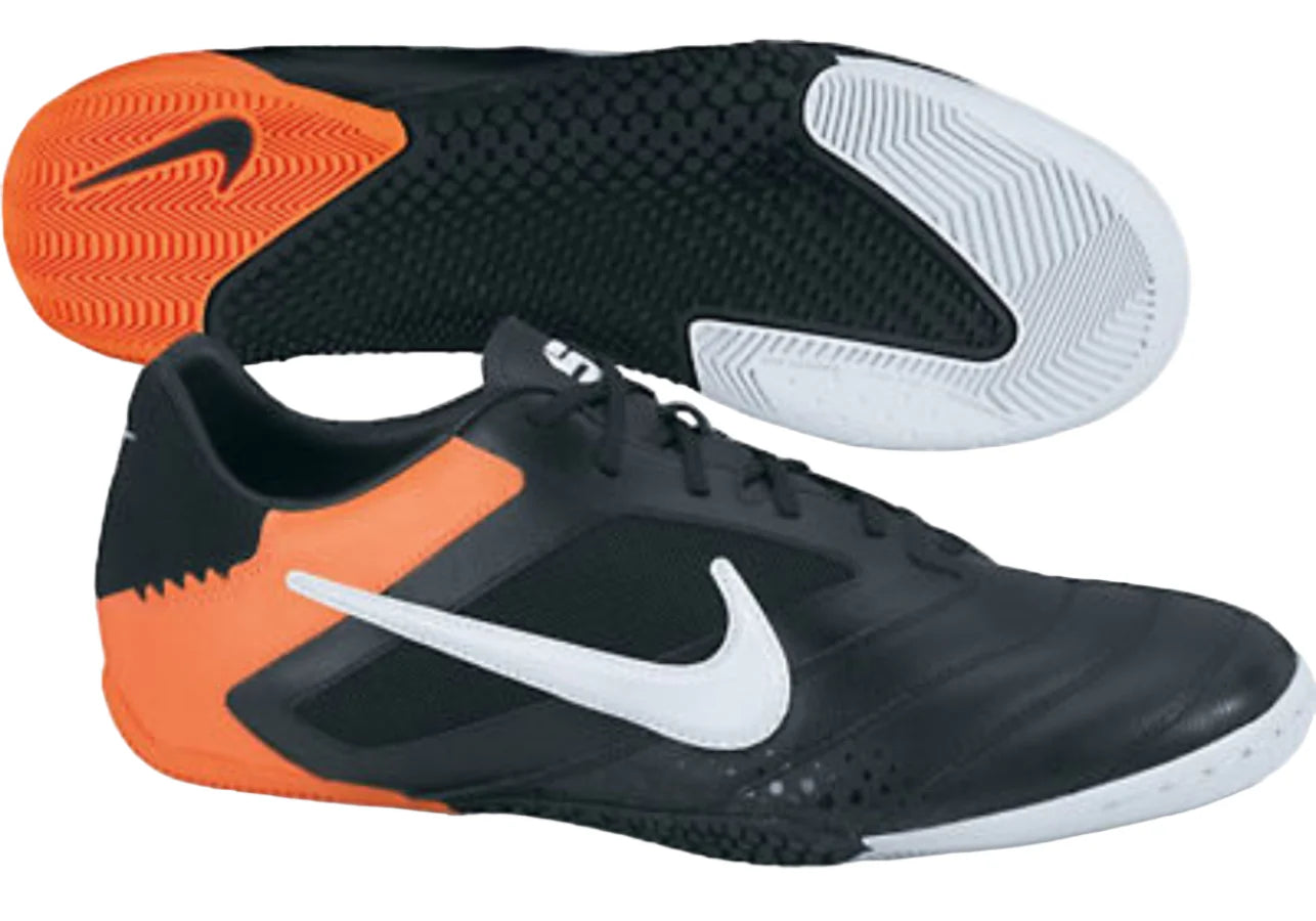 Nike 5 Elastico Pro Indoor Soccer Shoes Black Orange White