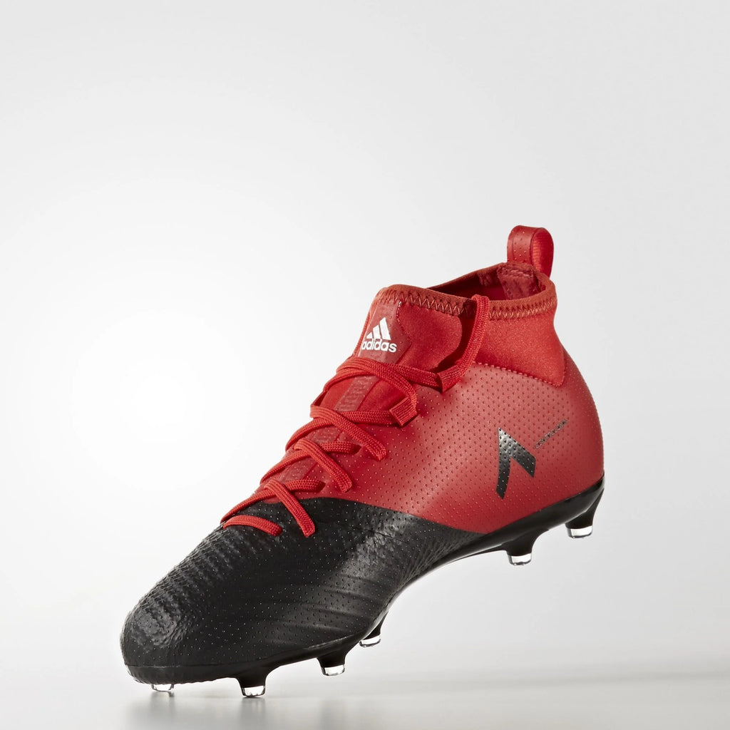 adidas ACE 171 FG Youth Firm Ground Soccer Cleats Red Black White