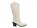 Botas Vaqueras Luna Rosa Color Latte para Mujer