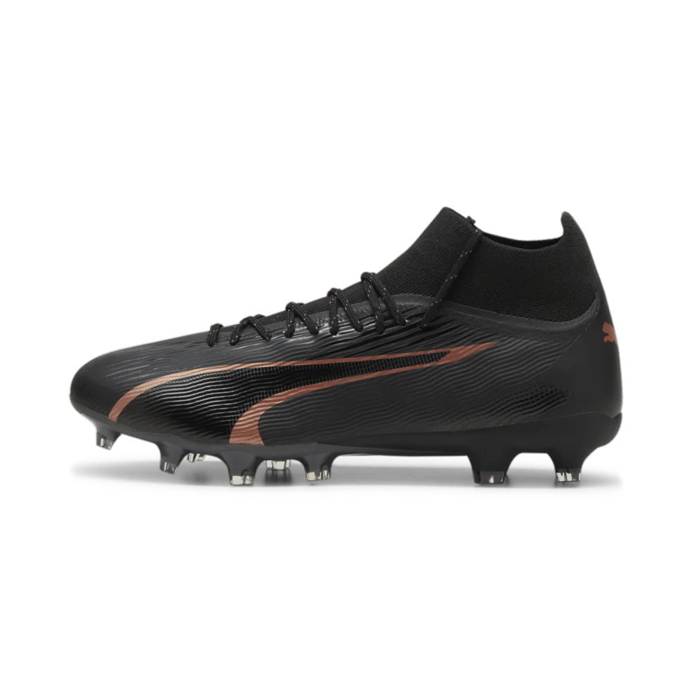 PUMA Ultra Pro FG AG Soccer Cleats Black Copper