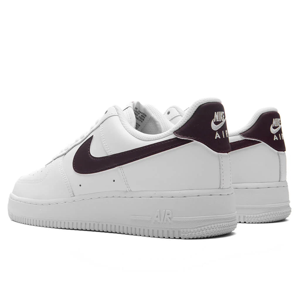 Air Force 1 07 White Burgundy Crush